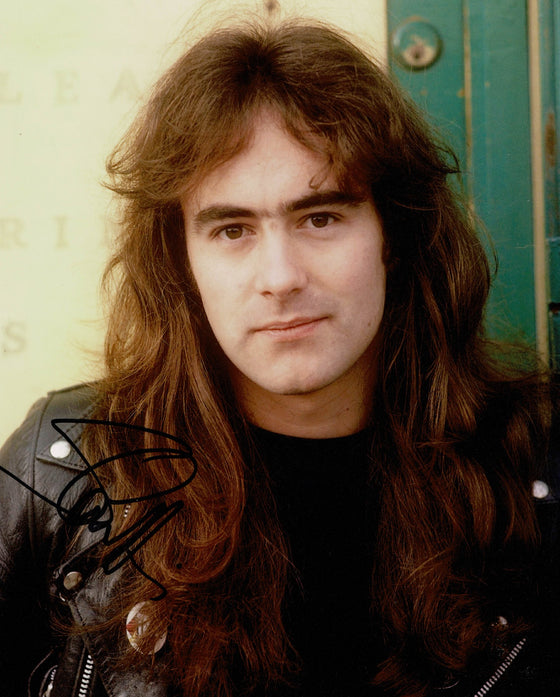 Steve Harris Signed 10X8 Photo Iron Maiden AFTAL COA (M)