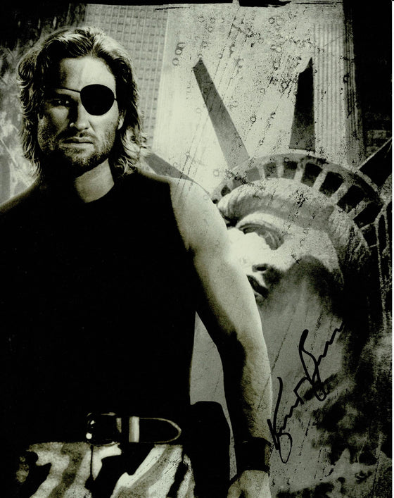 Kurt Russell Signed 11X14 Photo Escape from New York BAS E69364 COA