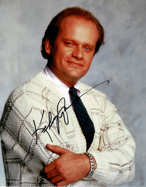 Kelsey Grammer Signed 11X14 PHOTO Frasier Genuine Signature AFTAL COA (D)