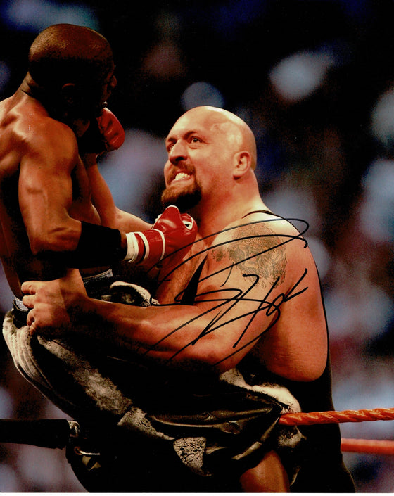 Big Show Paul Wight SIGNED 10X8 PHOTO (WWE) AUTOGRAPH AFTAL COA (7029)