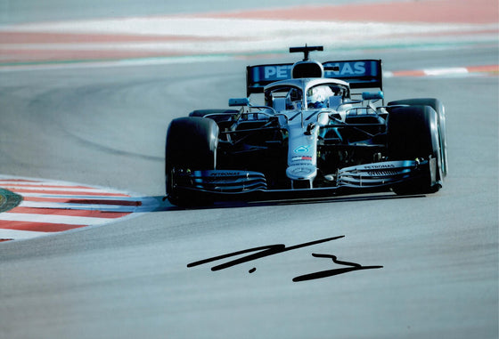 Valtteri Bottas Signed 12X8 Photo Genuine AUTOGRAPH Formula One Legend (3541)