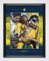 Roberto Carlos Signed & Framed 11X14 Photo Brazil EXACT PROOF Genuine AFTAL COA