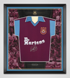 Paolo DI Canio SIGNED & FRAMED West Ham United Shirt PRIVATE SIGNING AFTAL COA