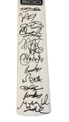 England Signed Cricket Bat By 14 2023 ASHES INC STOKES ROOT Proof AFTAL COA
