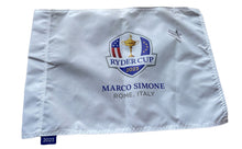  Collin Morikawa Genuine Hand Signed RYDER CUP 2023 PIN FLAG AFTAL COA (A)