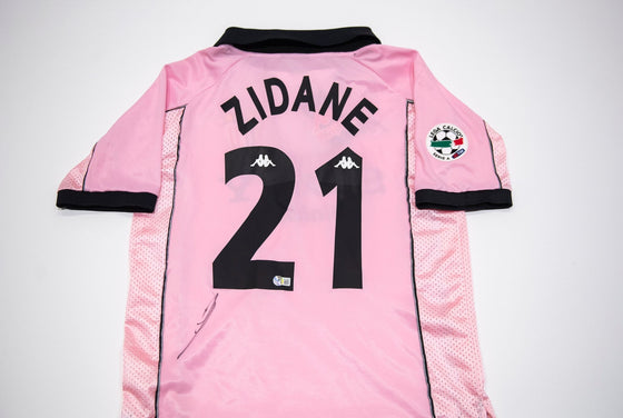 Zinedine Zidane Signed Juventus Shirt GENUINE AUTOGRAPH BAS TPA COA